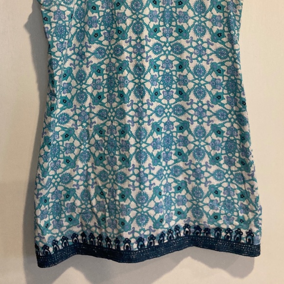 Beautiful Indian Hand Block Print Tunic / L - Picture 5 of 6